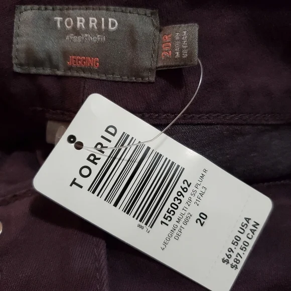 Torrid Jeggings Size 18 R 🆕️ - Picture 5 of 5